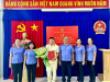 Lễ công bố và trao quyết định bổ nhiệm lại chức vụ  Phó Viện trưởng VKSND huyện Châu Thành